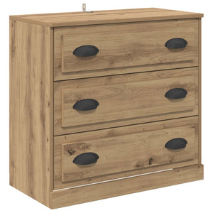 vidaXL Sideboards 3 pcs Artisan Oak 210 x 35.5 x 67.5 cm