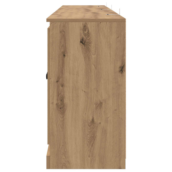 vidaXL Sideboards 3 pcs Artisan Oak 210 x 35.5 x 67.5 cm