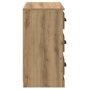 vidaXL Sideboards 2 pcs Artisan Oak 70 x 35.5 x 67.5 cm