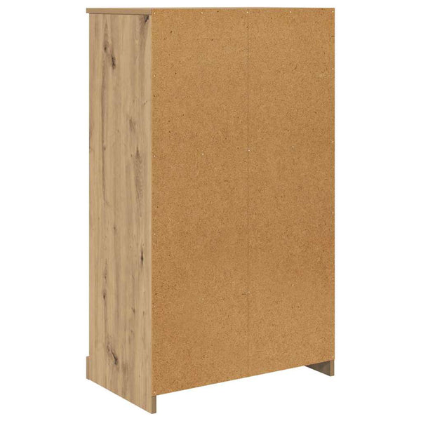 vidaXL Highboard with Drawers 3 pcs Engineered Wood Artisan Oak