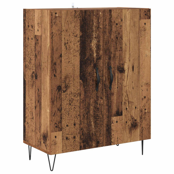 vidaXL Highboard Reclaimed Wood 69.5 x 34 x 180 cm Engineered Wood