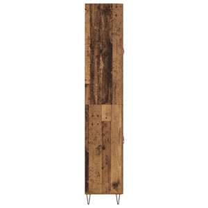 vidaXL Highboard Reclaimed Wood 69.5 x 34 x 180 cm Engineered Wood