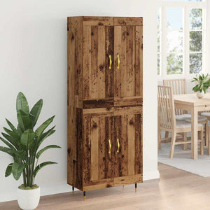 vidaXL Highboard Reclaimed Wood 69.5 x 34 x 90 cm Engineered Wood