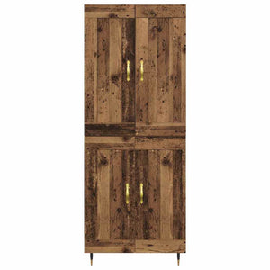vidaXL Highboard Reclaimed Wood 69.5 x 34 x 90 cm Engineered Wood
