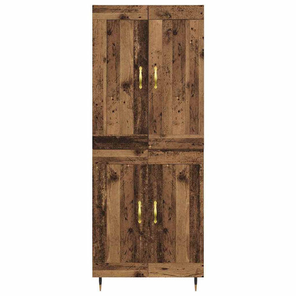vidaXL Highboard Reclaimed Wood 69.5 x 34 x 90 cm Engineered Wood