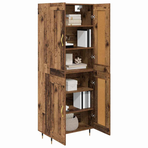 vidaXL Highboard Reclaimed Wood 69.5 x 34 x 90 cm Engineered Wood