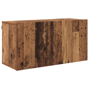 vidaXL TV Cabinets Wall-Mounted 4 pcs Reclaimed Wood Engineered Wood