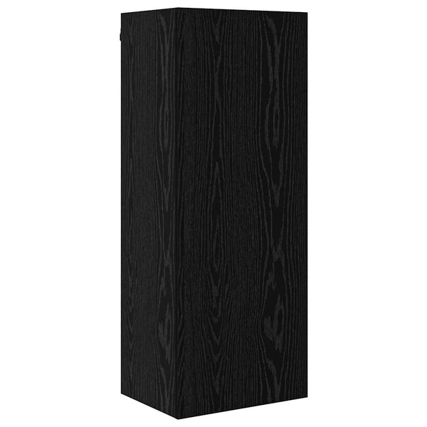 vidaXL TV Cabinets 4 pcs Black Oak Look Engineered Wood