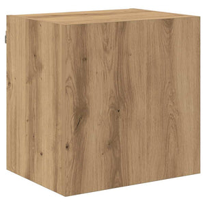 vidaXL TV Wall Units 4 pcs Engineered Wood Artisan Oak