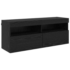 vidaXL TV Wall Units Wall-Mounted 6 pcs Artisan Oak Engineered Wood