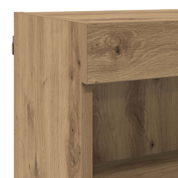 TV-Wandmöbel Set Artisan-Eiche 6-teilig