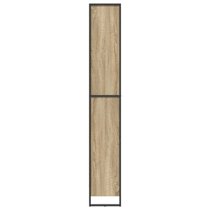 vidaXL Bookcase 2 pcs Sonoma 60 x 30 x 189.5 cm Engineered Wood