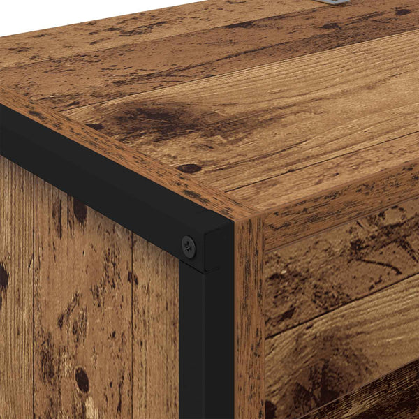 vidaXL Bookcase 2 pcs Reclaimed Wood 60 x 30 x 189.5 cm Engineered Wood
