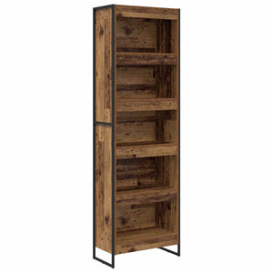 vidaXL Bookcase 2 pcs Reclaimed Wood 60 x 30 x 189.5 cm Engineered Wood