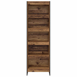vidaXL Bookcase 2 pcs Reclaimed Wood 60 x 30 x 189.5 cm Engineered Wood