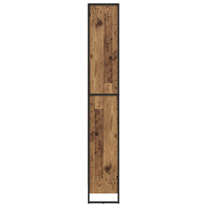 vidaXL Bookcase 2 pcs Reclaimed Wood 60 x 30 x 189.5 cm Engineered Wood