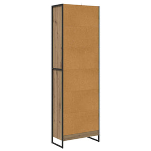 vidaXL Bookcase 2 pcs Engineered Wood Oak 60 x 30 x 189.5 cm