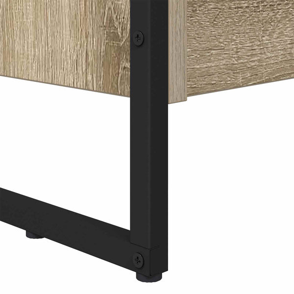 vidaXL Bookcase 2 pcs Sonoma 80 x 30 x 155 cm Engineered Wood