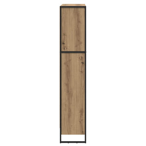 vidaXL Bookcase 2 pcs Engineered Wood Oak 80 x 30 x 155 cm