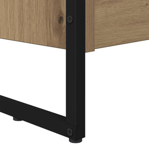 vidaXL Bookcase 2 pcs Engineered Wood Oak 80 x 30 x 189.5 cm