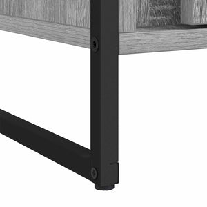 vidaXL Wardrobe 2 pcs Sonoma Grey 50 x 50 x 200 cm Engineered Wood
