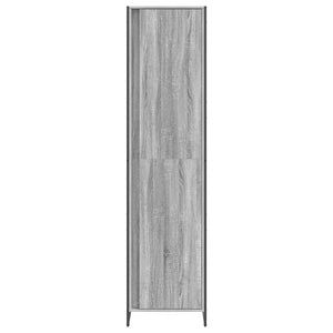 vidaXL Wardrobe 2 pcs Sonoma Grey 50 x 50 x 200 cm Engineered Wood