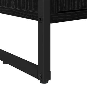 vidaXL Highboards Black Oak Look 60 x 36 x 200 cm