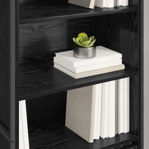 vidaXL Highboards Black Oak Look 60 x 36 x 200 cm