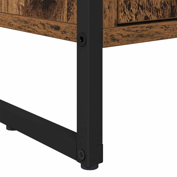 vidaXL Tall Cabinets Reclaimed Wood 60 x 36 x 200 cm Engineered Wood