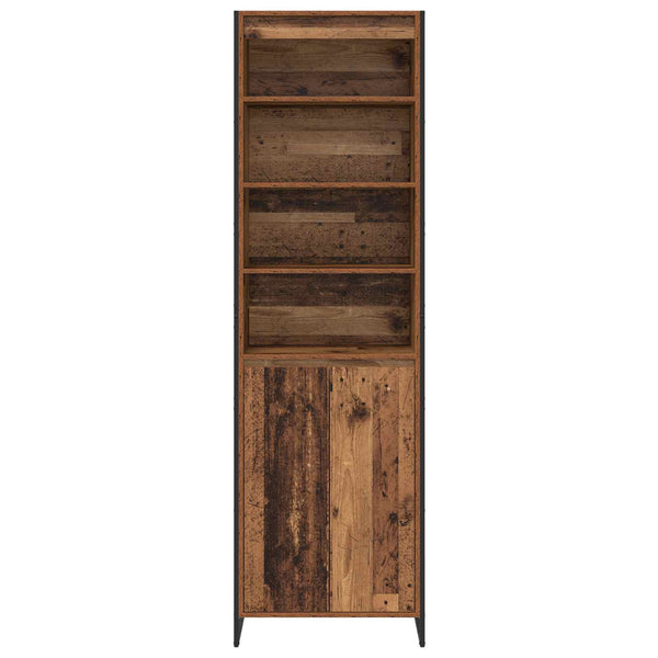 vidaXL Tall Cabinets Reclaimed Wood 60 x 36 x 200 cm Engineered Wood