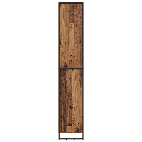 vidaXL Tall Cabinets Reclaimed Wood 60 x 36 x 200 cm Engineered Wood