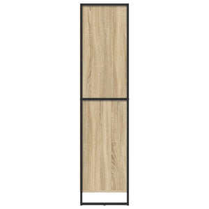 vidaXL Sideboard 2 pcs Sonoma 81 x 36 x 150.5 cm Engineered Wood
