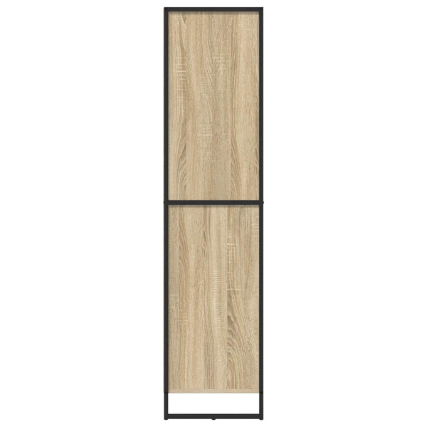 vidaXL Sideboard 2 pcs Sonoma 81 x 36 x 150.5 cm Engineered Wood