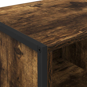 vidaXL Sideboard 2 pcs Smoked Oak 81 x 36 x 150.5 cm Engineered Wood