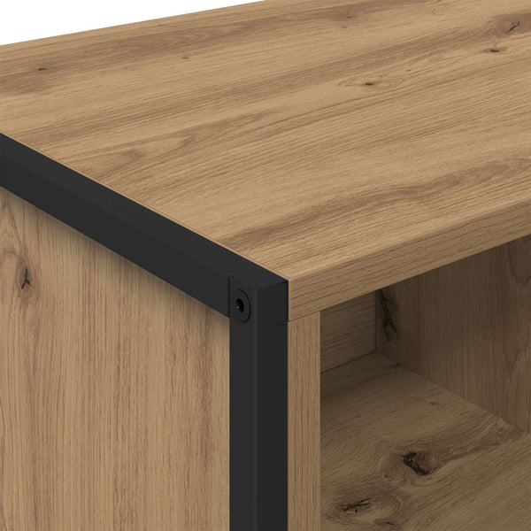 vidaXL Sideboard 2 pcs Craft Oak 81 x 36 x 150.5 cm