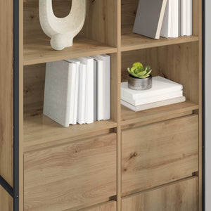 vidaXL Sideboard 2 pcs Craft Oak 81 x 36 x 150.5 cm