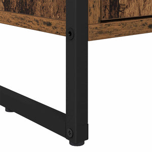 Hoher Altholz Schrank 79x36x200 cm