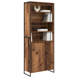 Hoher Altholz Schrank 79x36x200 cm