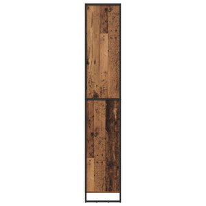 Hoher Altholz Schrank 79x36x200 cm
