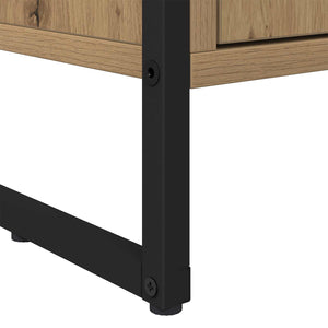Hoher Schrank Eiche 79x36x200 cm