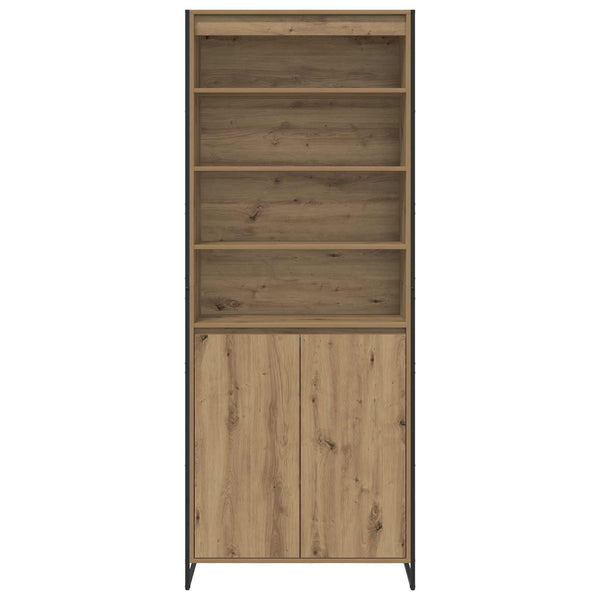 Hoher Schrank Eiche 79x36x200 cm