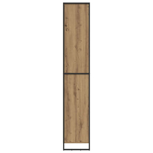 Hoher Schrank Eiche 79x36x200 cm