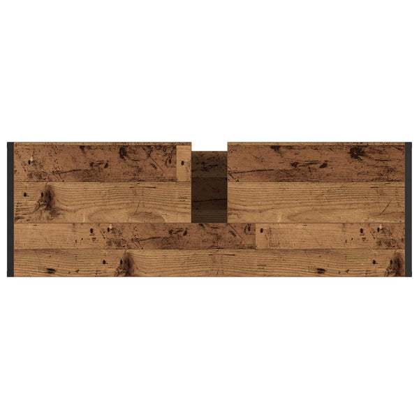 Badezimmermöbel Set Altholz Optik