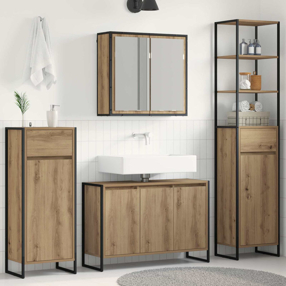 Badezimmermöbel Set Artisan Eiche
