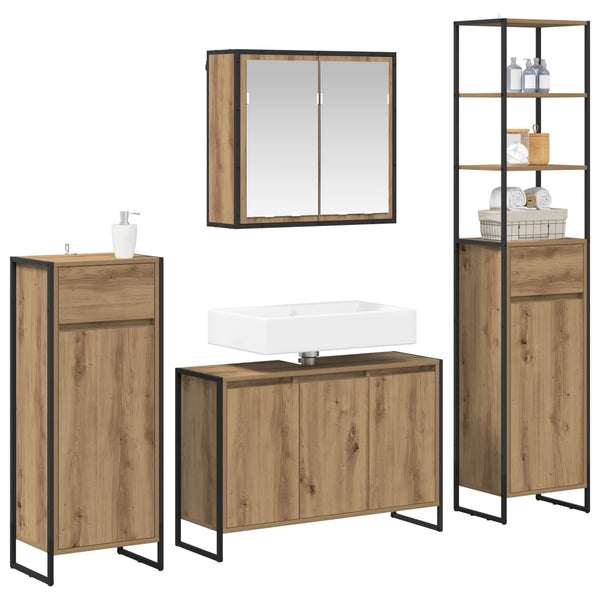 Badezimmermöbel Set Artisan Eiche