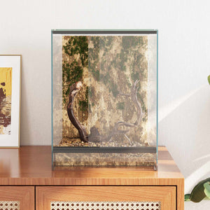 vidaXL Terrarium with Storage Transparent 30 x 30 x 40 cm Glass