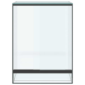 vidaXL Terrarium with Storage Transparent 30 x 30 x 40 cm Glass