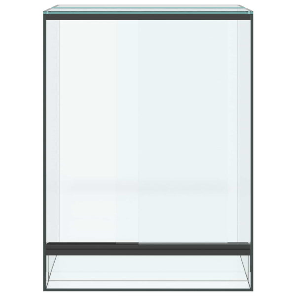 vidaXL Terrarium with Storage Transparent 30 x 30 x 40 cm Glass