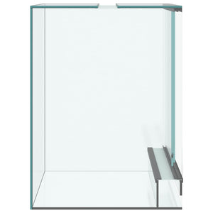 vidaXL Terrarium with Storage Transparent 30 x 30 x 40 cm Glass