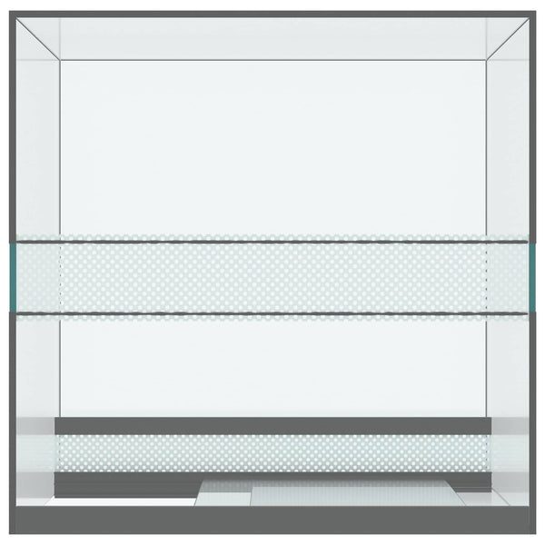 vidaXL Terrarium with Storage Transparent 30 x 30 x 40 cm Glass